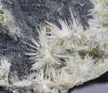 Aragonit - Bernartice, šířka záběru: 30 mm. © Foto T. Kadlec